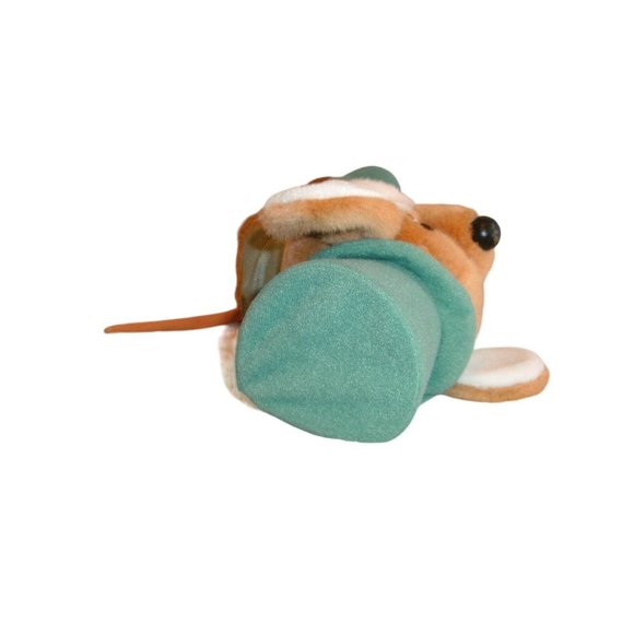 Applause Plush Mouse 1988 Caroler Vintage Medium Size 11" CUTE - Picture 7 of 9